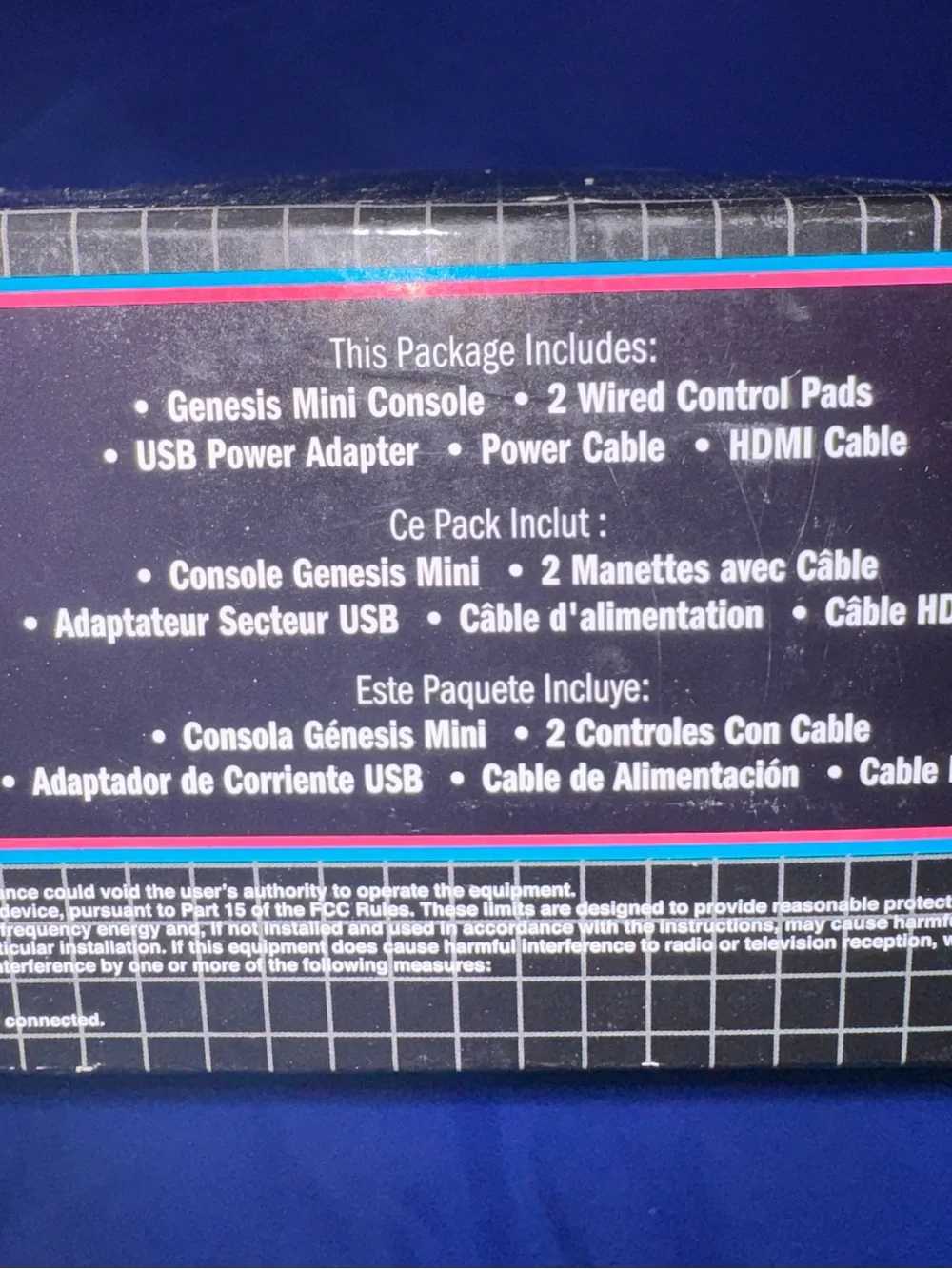 Sega Genesis Mini 16-Bit Authentic Arcade Action 42 Legendary Games